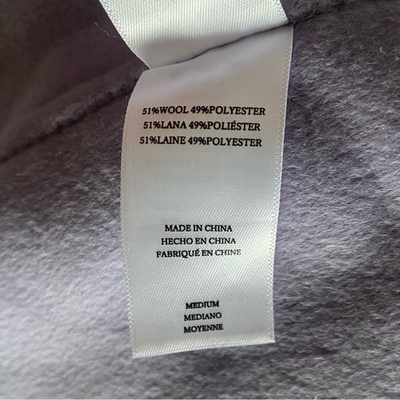 Rails Shacket CONNIE Shirt Shacket Jacket Lilac Lavender Size Medium, Wool blend - Picture 10 of 12